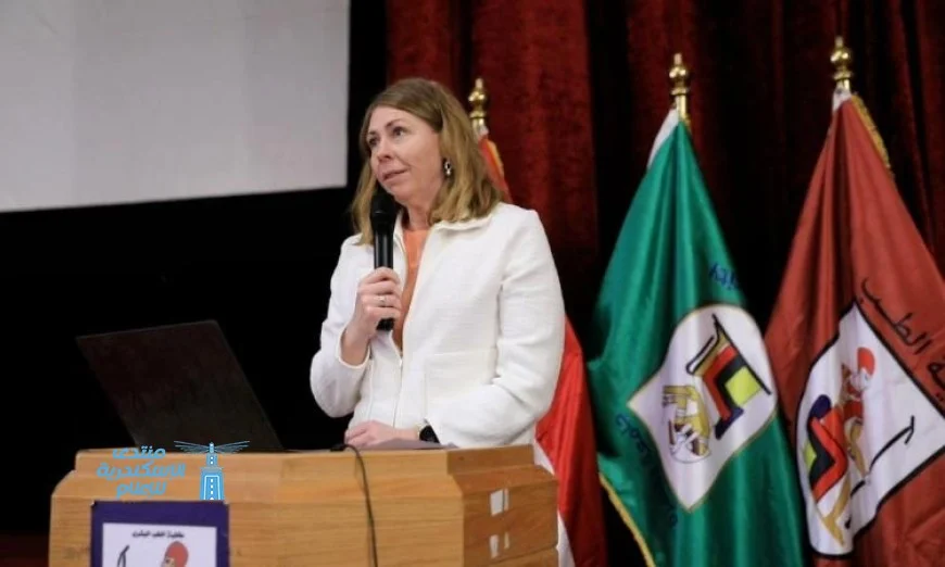 وزيرة الصحة السويدية تلتقي المسؤولين في قصر العيني لتعزيز العلاقات الصحية بين السويد ومصر