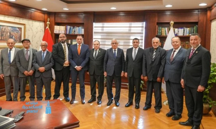 استقبال النائب العام لوفد النيابة العامة الليبية يعزز أواصر التعاون بين البلدين