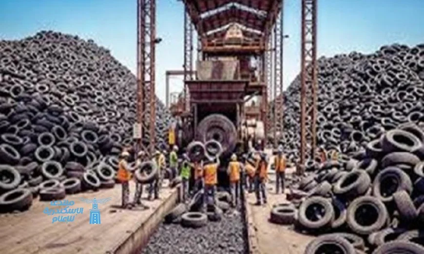 روسيا تطور تقنية مبتكرة لتحويل إطارات السيارات إلى حديد صناعي