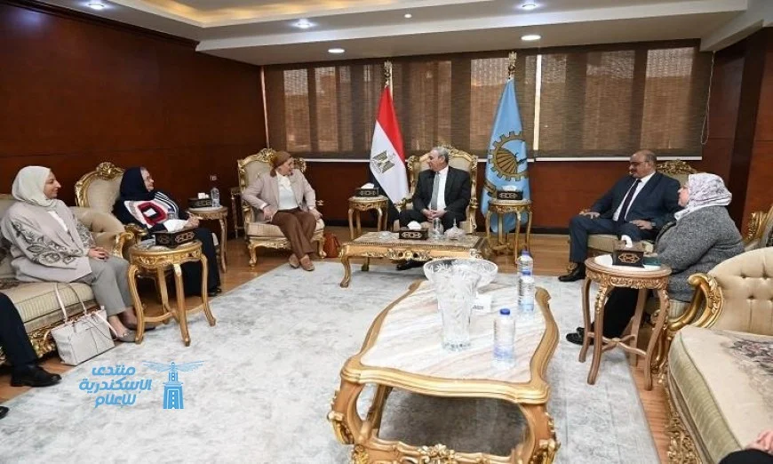 محافظ الغربية ورئيسة المجلس القومي للطفولة يناقشان آفاق التعاون لتعزيز حقوق الأطفال