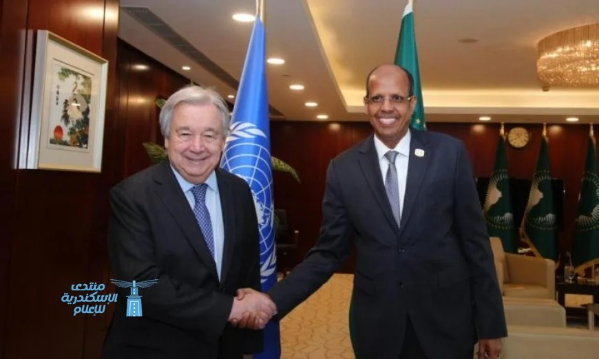 رئيس مفوضية الاتحاد الأفريقي يؤكد أهمية شراكتنا مع الأمم المتحدة لتعزيز التعاون