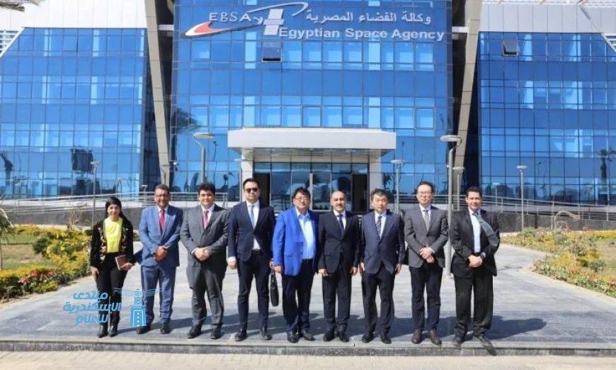 وكالة الفضاء المصرية تفتح آفاق التعاون مع شركة سور الصين العظيم من خلال زيارة وفدها