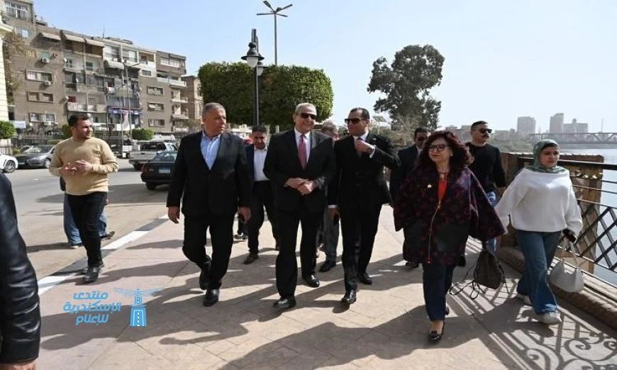 محافظ الغربية يدشن المرحلة الثانية من كورنيش كفر الزيات لجذب السياح وتعزيز التنمية المحلية