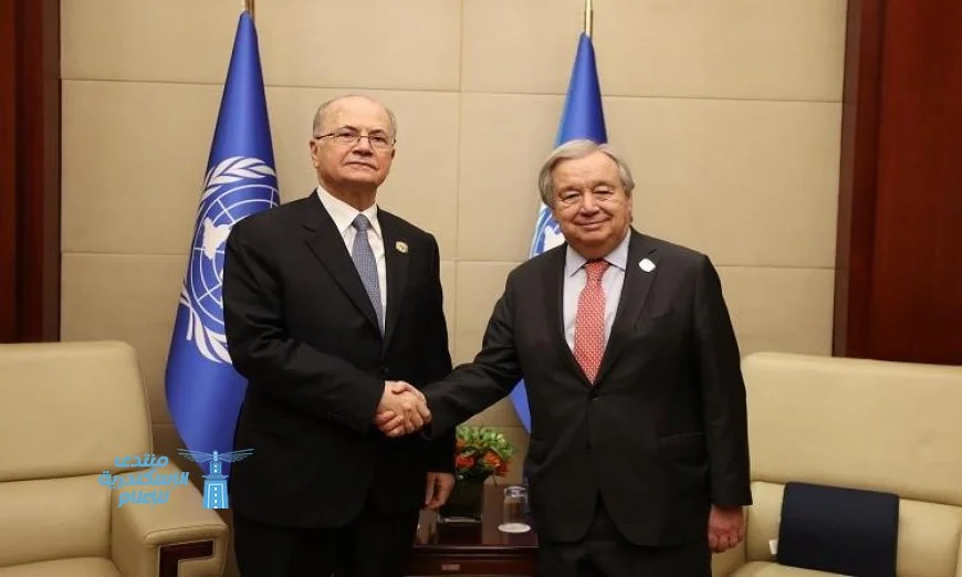 رئيس الوزراء الفلسطيني يناقش مع جوتيريش تطورات الوضع في غزة