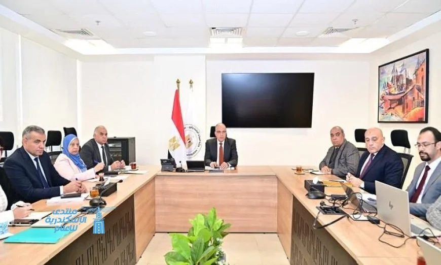 سويلم يراقب تقدم أنشطة المرحلة الثانية لمشروع إدارة مياه دلتا النيل