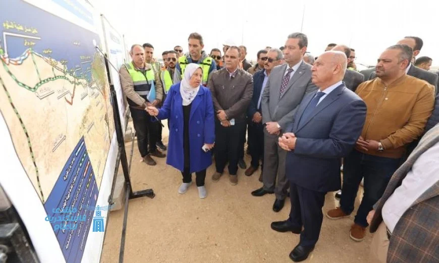 وزير النقل يزور تطوير الطريق الدولي الساحلي ويشرف على مشروع ازدواج دمياط الشرقي