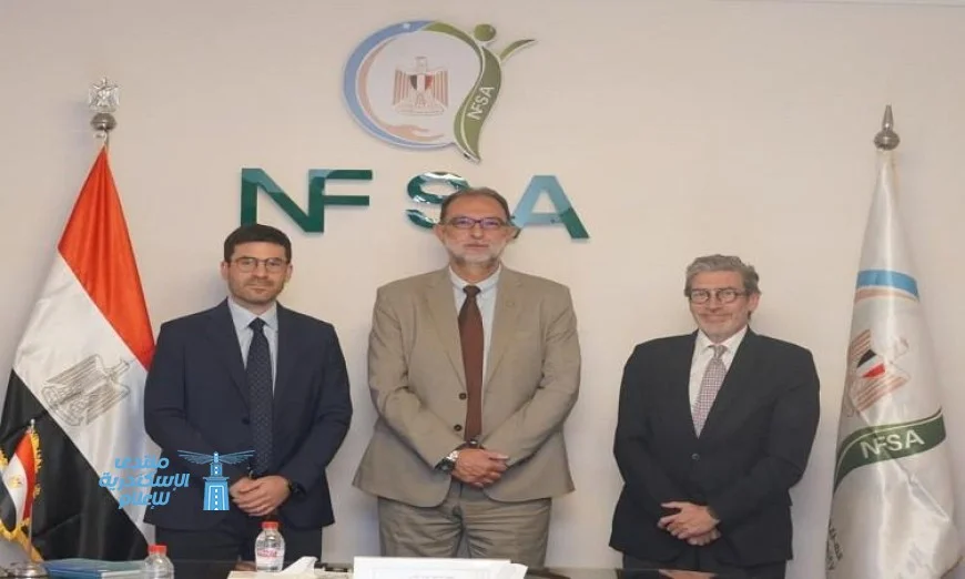 رئيس سلامة الغذاء يناقش مع مسؤولين إيطاليين تعزيز صادرات الأسماك المصرية