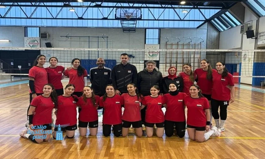 ناشئات الطائرة تحت 17 عامًا تتألق في البطولة الشتوية الدولية