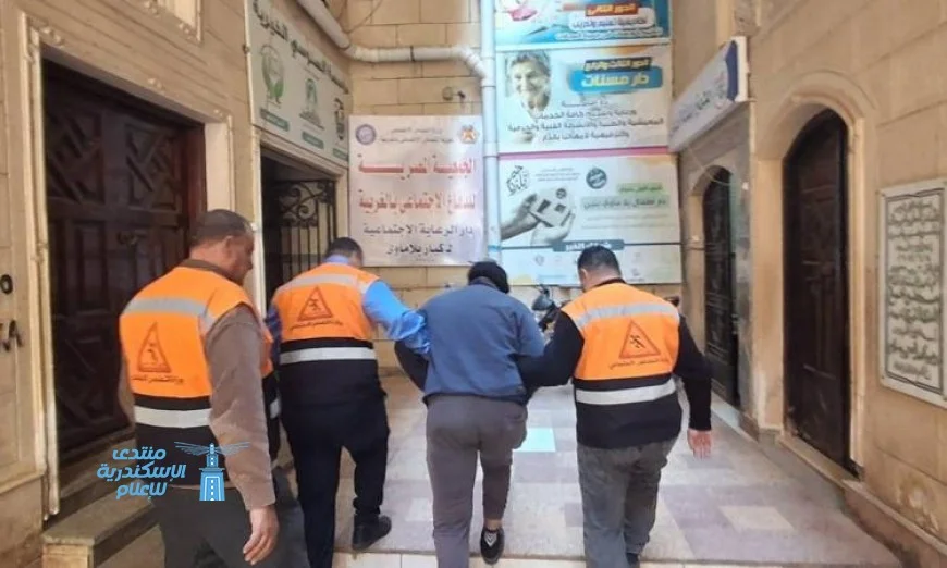 نجاح فريق التدخل السريع في إنقاذ طفلة وخمسة مسنين بلا مأوى بالتضامن الاجتماعي