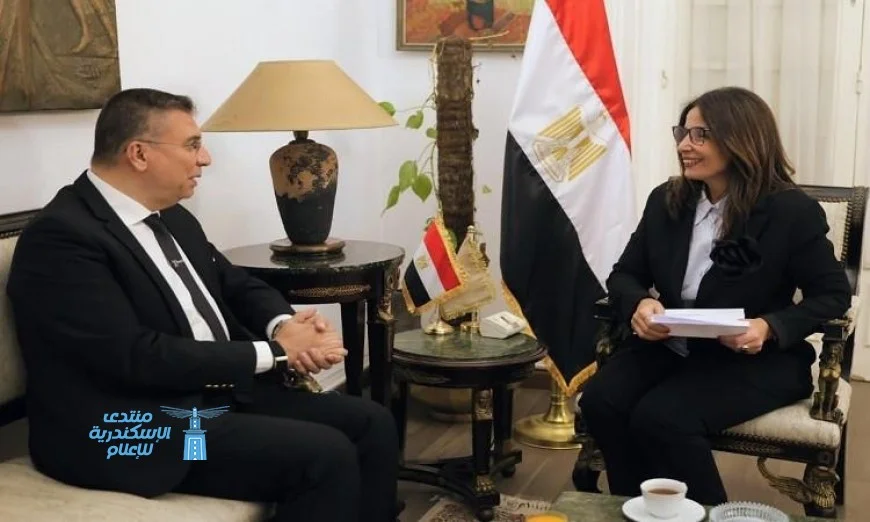 وزيرة الثقافة تعزز التعاون الثقافي مع رئيس اتحاد إذاعات دول التعاون الإسلامي