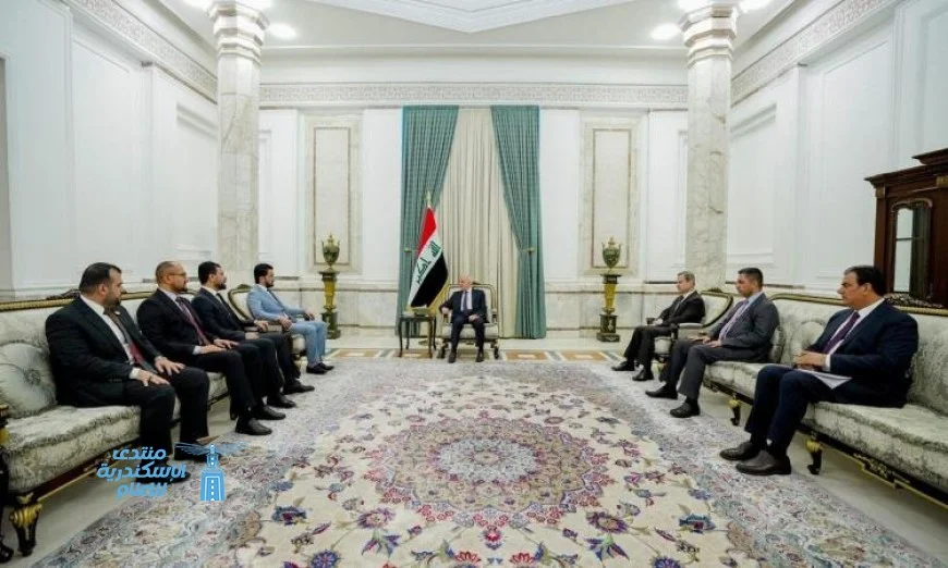 الرئيس العراقي يدعو لتعزيز التعاون بين السلطتين التنفيذية والتشريعية لتحقيق التنمية المستدامة