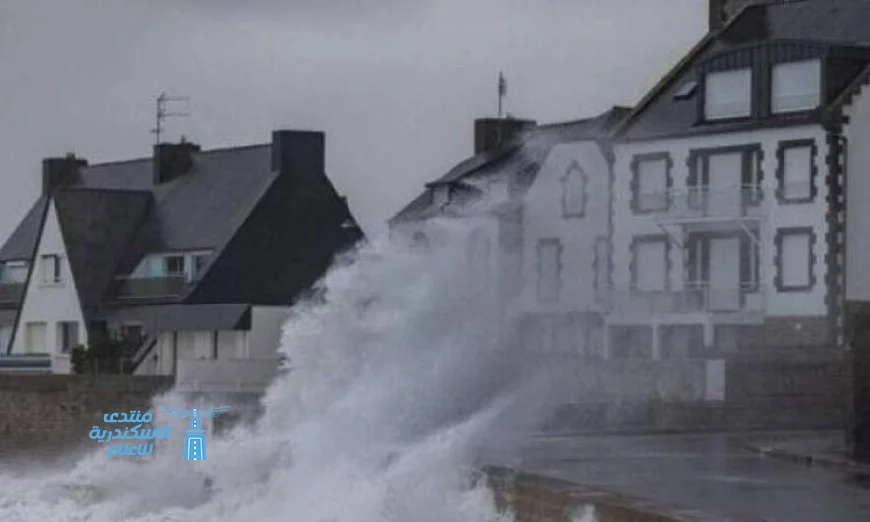 منخفض جوي قوي يهدد فرنسا بأمطار غزيرة يومي الأربعاء والخميس