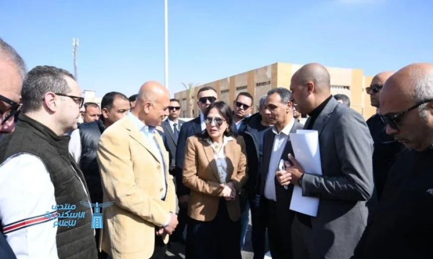 وزيرة الإسكان تزور محطة مياه الشروق لتعزيز الخدمات ومكافحة العشوائيات