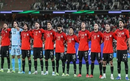 بعثة منتخب مصر تؤدي مناسك العمرة احتفالاً بالفوز الكبير على السعودية
