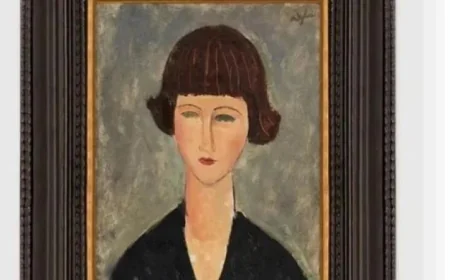 لوحة موديليانى النادرة للبيع في هونج كونج بسعر قياسي غير مسبوق