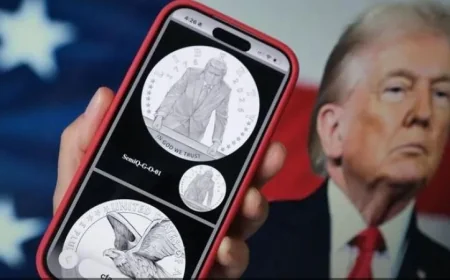 ترامب يظهر على عملة ذهبية في خطوة تاريخية غير مسبوقة في الولايات المتحدة