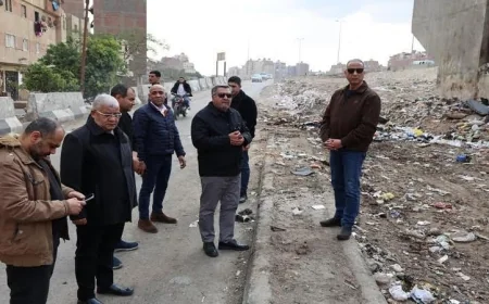 محافظ الجيزة يقوم بجولة تفقدية لمتابعة نظافة وأعمال الإشغالات في الوراق والمنيرة الغربية