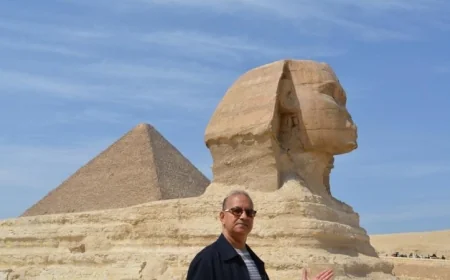 عبد الرحيم ريحان يكشف حقيقة أبو الهول والهرم ويؤكد أن الأساطير لا تستند إلى أدلة علمية