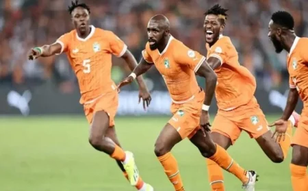 كوت ديفوار تكتسح كوريا الجنوبية برباعية قبل بدء المونديال