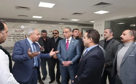 محافظ الجيزة يستعرض آخر لمسات تجهيز مستشفى بولاق الدكرور قبل يوم الافتتاح