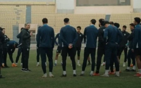 الزمالك يقلل من الحمل البدني في تحضيراته لمباراة المصري