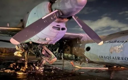 الدفاع العراقية تعلن عن تدمير طائرة من سلاح القوة الجوية في هجوم صاروخي