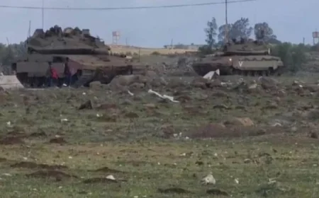 قوات الاحتلال الإسرائيلي تشن توغلًا عميقًا في ريفي القنيطرة ودمشق الغربية