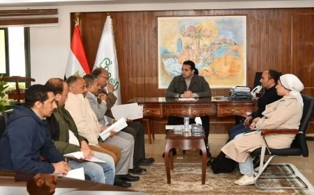 نائب محافظ الفيوم يقود لجنة لجرد أملاك الدولة في مدينة الفيوم