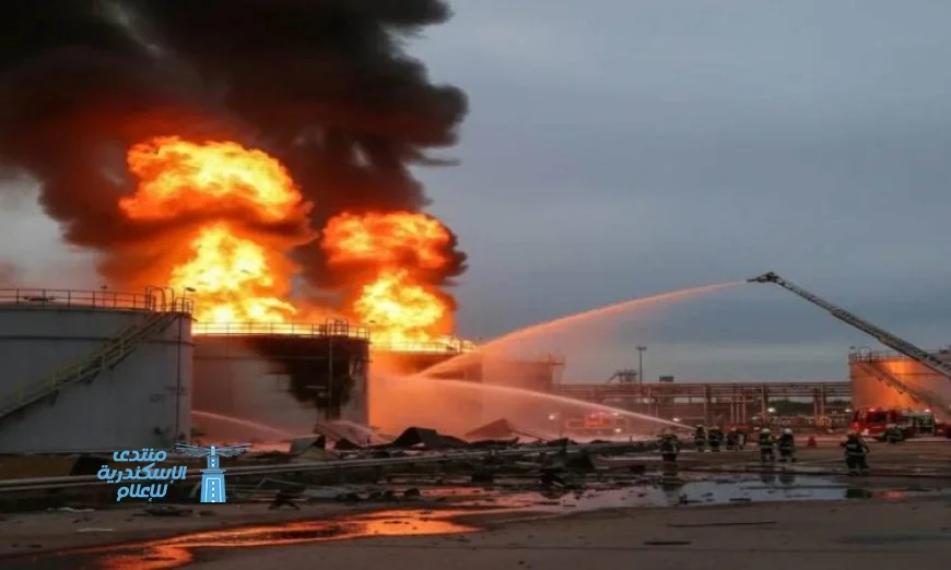 إصابة 6 أشخاص في حرائق أبوظبي بعد اعتراض صاروخ باليستي في المناطق الاقتصادية بخليفة