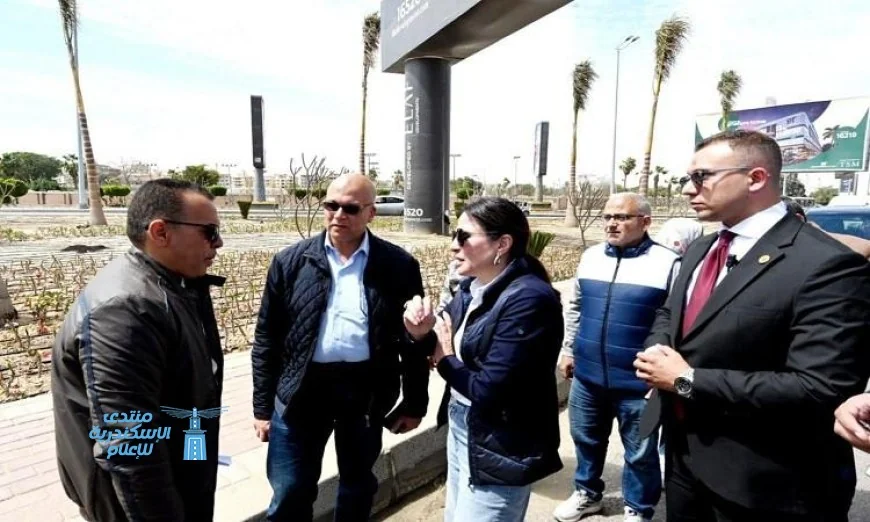 وزيرة الإسكان تزور مشروع تطوير المحور المركزي الموازي في 6 أكتوبر لتعزيز كفاءة الطرق