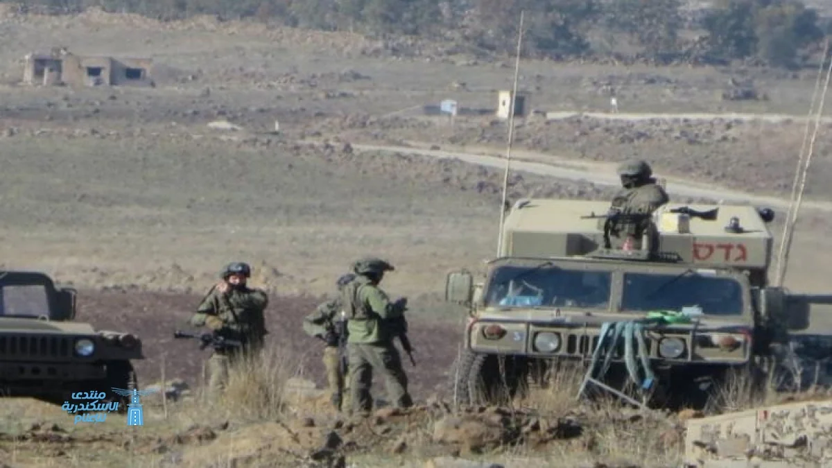 قوات الاحتلال الإسرائيلي تقتحم قريتي الصمدانية الشرقية والعجرف في سوريا