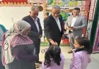 محافظ الجيزة يقوم بجولة تفقدية في مدرسة غزوة تبوك الابتدائية بإمبابة