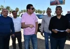 جوهر ومحافظ البحر الأحمر يستعرضان الأرض المخصصة لإنشاء القرية الأولمبية