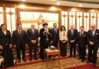 زيارة محافظ القاهرة إلى البابا تواضروس الثاني في المقر الباباوي بالعباسية