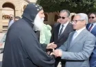 محافظ بني سويف يحتفل بعيد القيامة المجيد مع كافة طوائف الكنيسة ومذاهبها