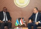 قنصوة يلتقي نظيره الرواندي وسفير رواندا لبحث سبل تعزيز التعاون الأكاديمي
