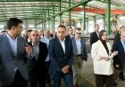 رئيس الوزراء يدشن مصنع شانغ يوان للهياكل الفولاذية في المنطقة الصناعية بالسخنة