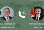وزير خارجية باكستان ونظيره التركي يتباحثان سبل تعزيز التعاون في القضايا الإقليمية