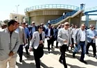 زيارة وزيرة الإسكان ومحافظ الأقصر لمتابعة محطة تنقية مياه مدينة طيبة الجديدة