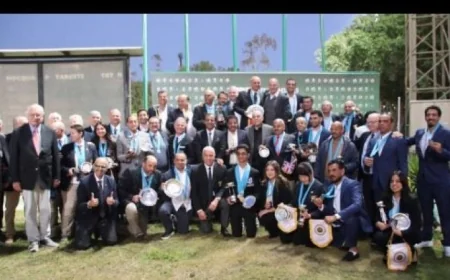 وزير الرياضة يحتفل بأبطال الرماية بعد تحقيق 31 ميدالية و12 لقب بطل أفريقيا