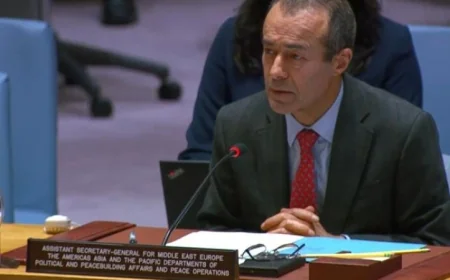 مسؤول أممي يحذر من خطورة الوضع في الشرق الأوسط مع تزايد الهجمات العسكرية