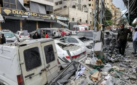 مقتل لبنانيين اثنين وإصابة 11 جراء استهداف طائرة إسرائيلية في البقاع الغربي