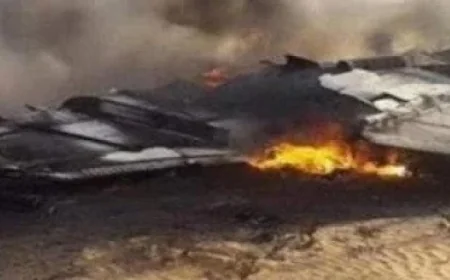 مقاتلة روسية تتعرض لتحطم فوق سماء القرم خلال تدريبات جوية