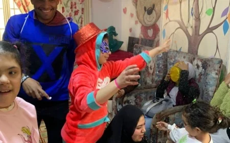 القومي للأشخاص ذوي الإعاقة يوزع الابتسامات على أيتام ذوي الاحتياجات الخاصة