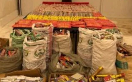 إلقاء القبض على تاجر ألعاب نارية في القاهرة وتحطيم شبكة التهريب