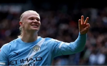 هالاند يتألق بتسجيل ثلاثية في انتصار مدوي لمانشستر سيتي على ليفربول في كأس الاتحاد الإنجليزي