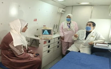 تقديم 2964 خدمة طبية وإجراء 6643 كشف ضمن قوافل حياة كريمة في المنيا