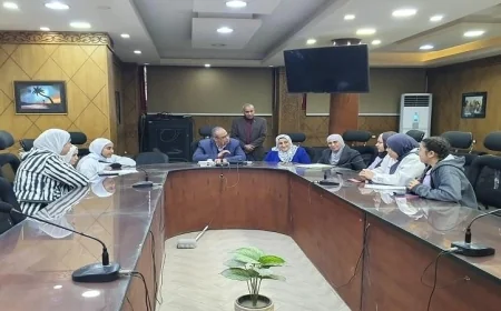 انطلاق مسابقة أوائل الطلبة في التعليم الفني التجاري بالقليوبية نحو التميز الأكاديمي