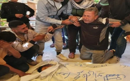 استشهاد فلسطيني وإصابة عدد من المدنيين في قصف إسرائيلي عنيف شرق غزة