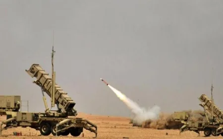 منظومة باتريوت اليونانية تنجح في إسقاط مسيرة فوق الأراضي السعودية